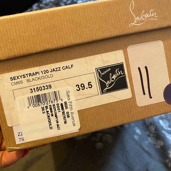 Christian Louboutin Studded Strappy Sandal - Picture 4 of 5